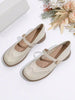 Women's Comfortable Black Flat Slip-On Casual Shoes, Soft & Gentle, Laser Cutout Pattern, Breathable Ballet Flats For Work